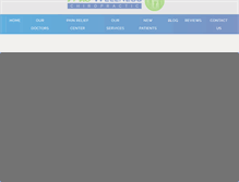 Tablet Screenshot of chattanoogachiropracticcare.com